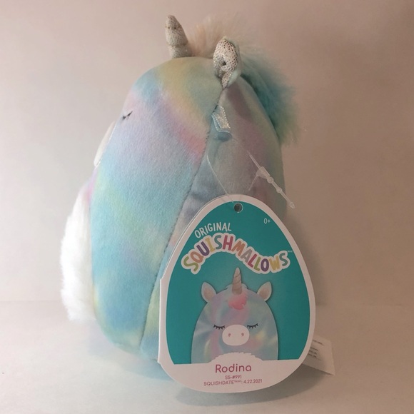 NWT Rodina The Unicorn Squishmallow ✨ Plush Sassy Squad 5" Inch - Picture 3 of 6